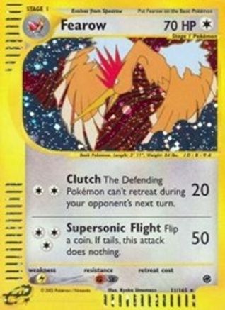 Fearow 11/165 - Expedition Base Set Reverse Holofoil