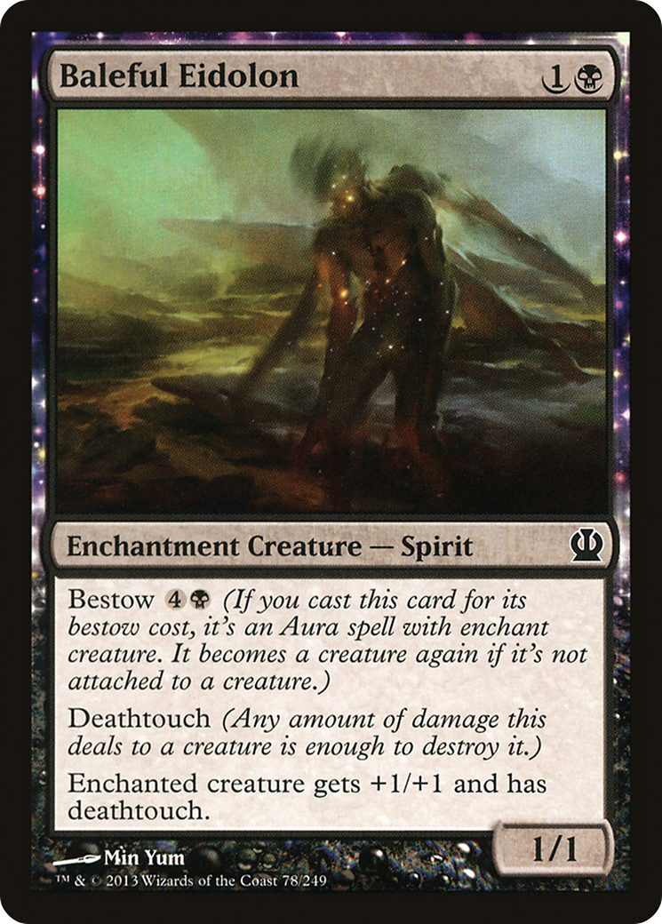 Baleful Eidolon (THS-078) - Theros: (nyxtouched) Foil