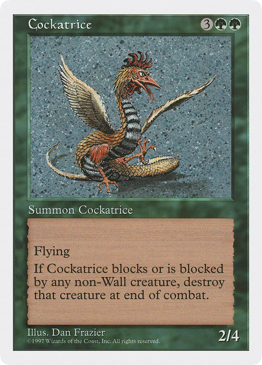 Cockatrice (5ED-284) - Fifth Edition