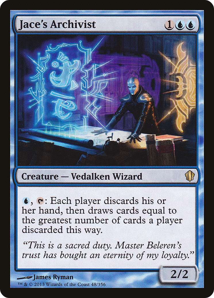 Jace's Archivist (C13-048) - Commander 2013