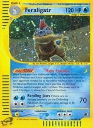 Feraligatr (12) 012 - Expedition Reverse Holofoil - Holo Rare