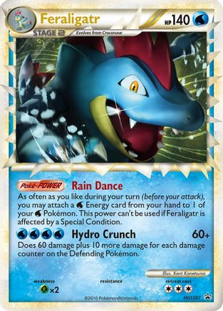 Feraligatr HGSS07/25 - HGSS Black Star Promos Holofoil