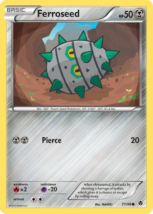 Ferroseed 71/98 - Emerging Powers Reverse Holofoil