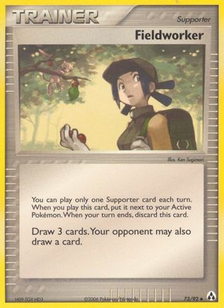 Fieldworker 73/92 - Legend Maker Reverse Holofoil