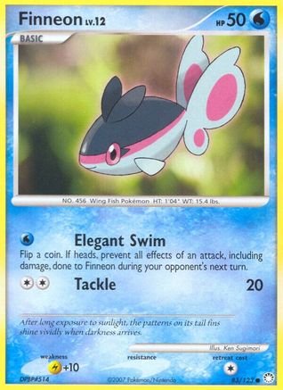 Finneon (83/123) - Mysterious Treasures  - Common