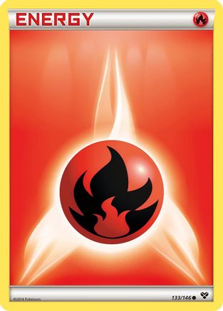 Fire Energy - 133/146 - XY Base Set Normal