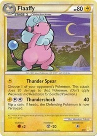 Flaaffy (#) (17) - HGSS Trainer Kit Gyarados & Raichu  - Common