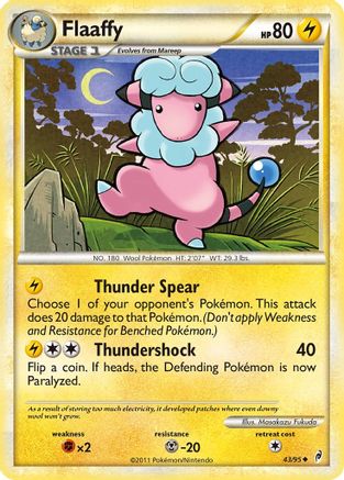 Flaaffy (43/95) - Call of Legends  - Uncommon