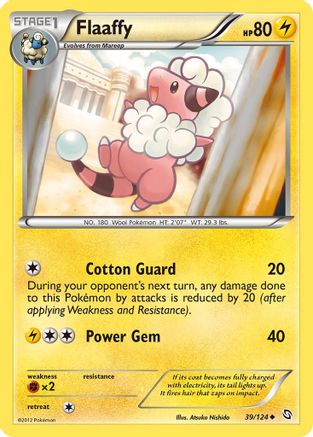 Flaaffy 039 - Dragons Exalted Normal - Uncommon