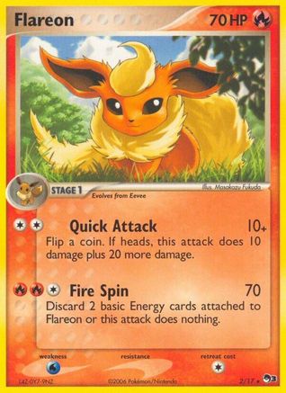 Flareon - 002/017 - POP Series 3 Normal