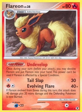 Flareon - 019/111 - Rising Rivals Reverse Holofoil