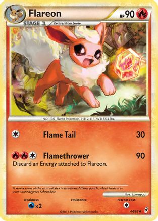 Flareon (44/95) - Call of Legends Reverse Holofoil - Uncommon