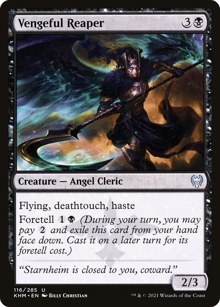 Vengeful Reaper  (KHM-116) - Kaldheim