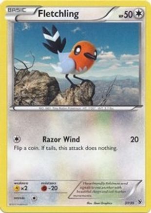 Fletchling - 031/39 - Kalos Starter Set Normal
