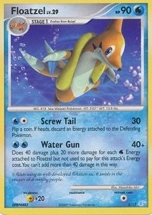 Floatzel (2) - DP Trainer Kit Manaphy & Lucario  - Common