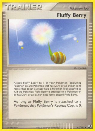 Fluffy Berry 085 - Unseen Forces Reverse Holofoil - Uncommon