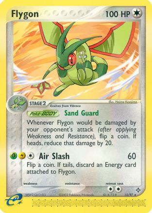 Flygon 015/97 - Dragon Normal - Rare