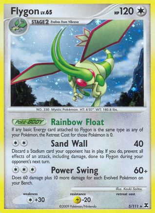 Flygon - 005/111 - Rising Rivals Reverse Holofoil