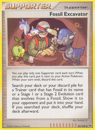 Fossil Excavator (82/100) - Majestic Dawn  - Uncommon