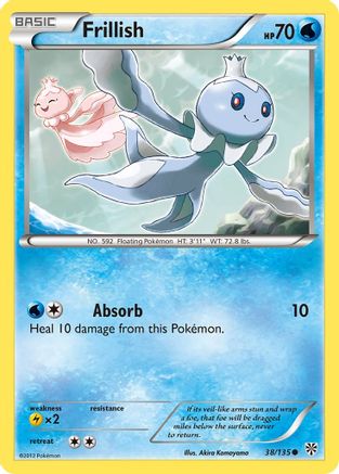 Frillish (38/135) - Plasma Storm  - Common