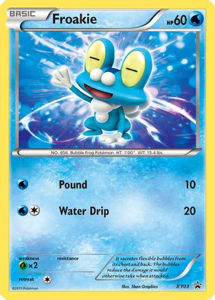 Froakie XY03/211 - XY Black Star Promos Holofoil