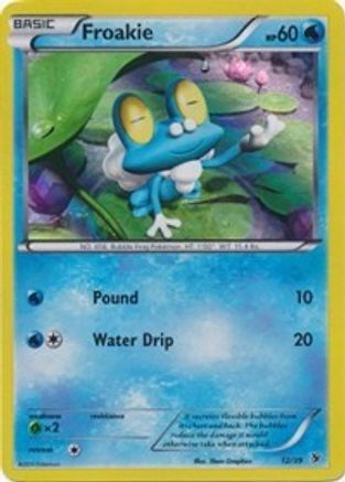 Froakie - 012/39 - Kalos Starter Set Holofoil