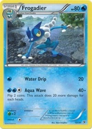 Frogadier - 013/39 - Kalos Starter Set Holofoil