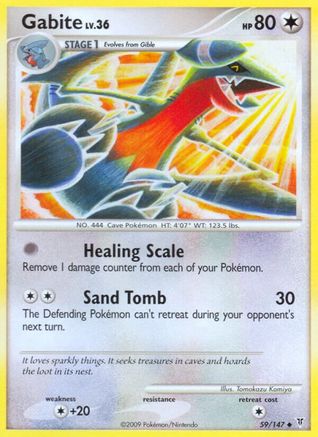 Gabite - 059/147 - Supreme Victors Reverse Holofoil