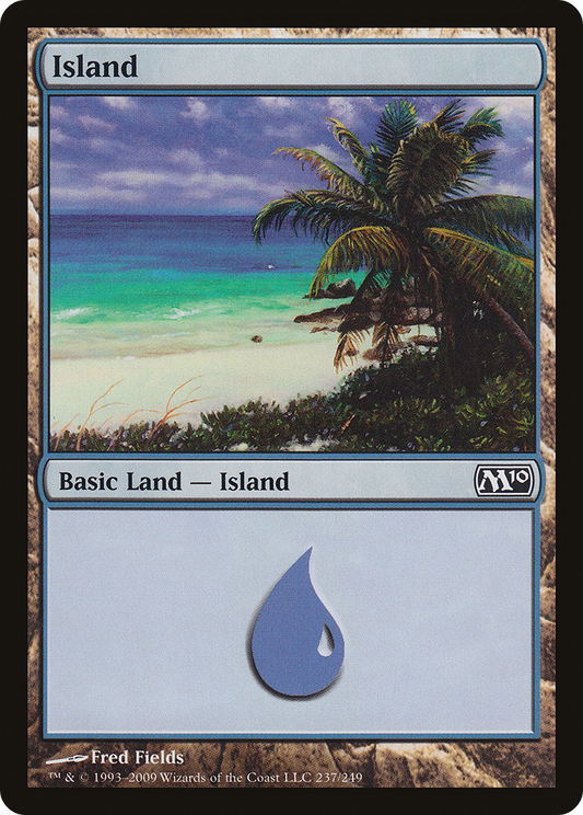 Island (M10-237) - Magic 2010 Foil