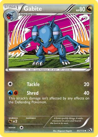 Gabite 095 - Legendary Treasures Normal - Uncommon