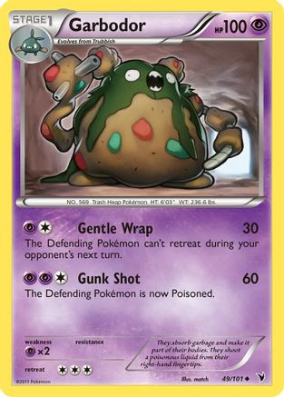 Garbodor 49/101 - Noble Victories Reverse Holofoil