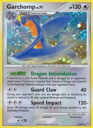 Garchomp 005 - Supreme Victors Holofoil - Holo Rare