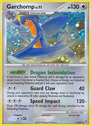 Garchomp 5/147 - Supreme Victors Reverse Holofoil