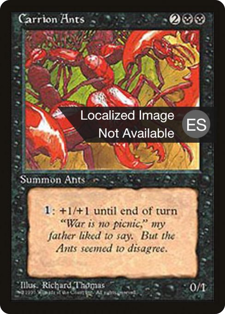 Carrion Ants (4BB-125) - Fourth Edition Foreign Black Border