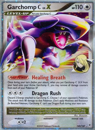 Garchomp C LV.X 145/147 - Supreme Victors Holofoil