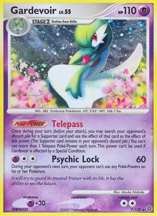 Gardevoir (7/132) - Secret Wonders Reverse Holofoil - Holo Rare