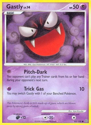 Gastly - 062/100 - Stormfront Normal