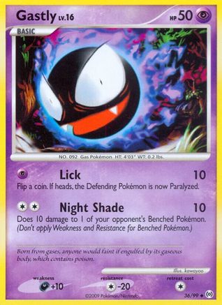 Gastly (36)  - Arceus Normal