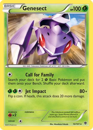 Genesect (10/101) - Plasma Blast  - Rare