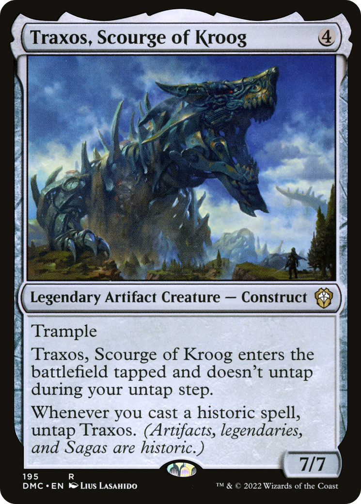 Traxos, Scourge of Kroog (DMC-195) - Dominaria United Commander