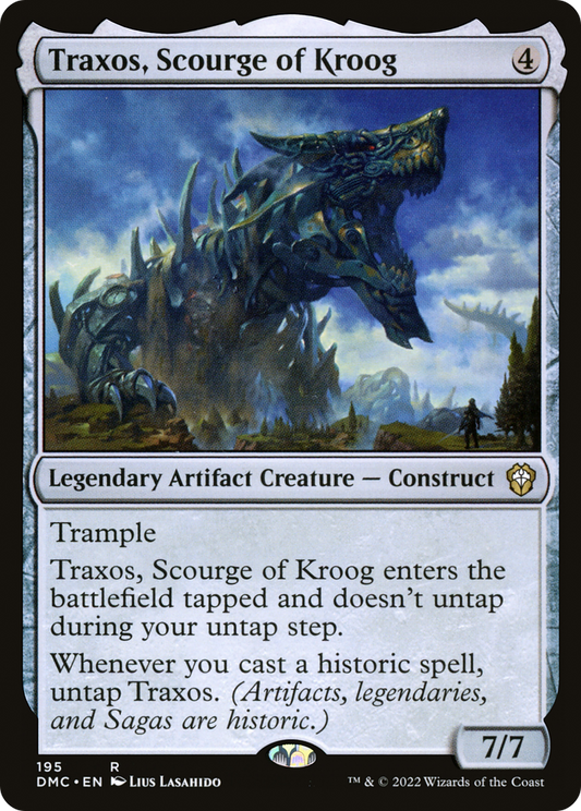 Traxos, Scourge of Kroog (DMC-195) - Dominaria United Commander