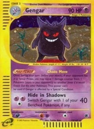 Gengar (13) 013 - Expedition Reverse Holofoil - Holo Rare