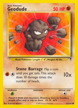 Geodude 077/110 - Legendary Collection Reverse Holofoil - Common
