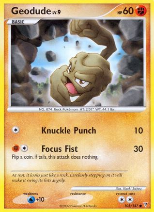 Geodude 105/147 - Supreme Victors