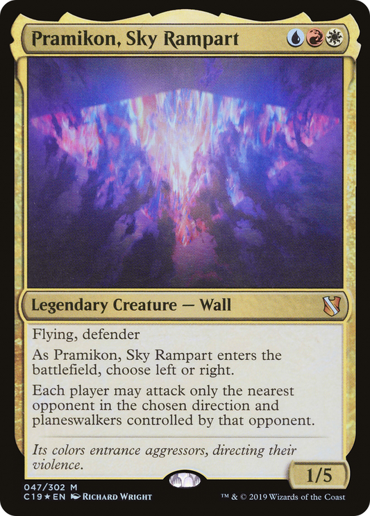 Pramikon, Sky Rampart (C19-047) - Commander 2019 Foil