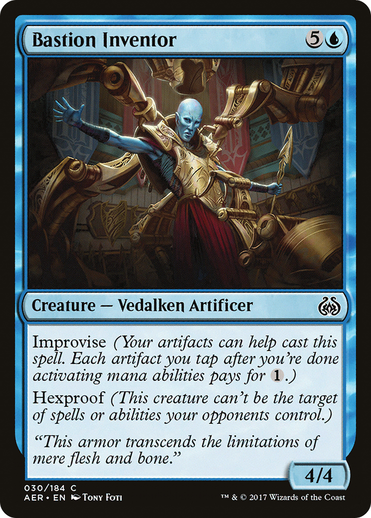 Bastion Inventor (AER-030) - Aether Revolt