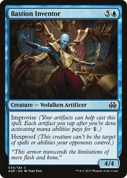 Bastion Inventor (AER-030) - Aether Revolt