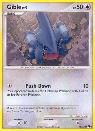 Gible - 014/17 - POP Series 9 Normal