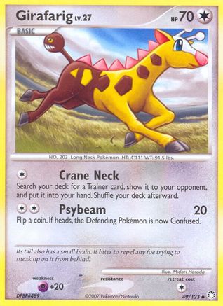 Girafarig 49/123 - Mysterious Treasures