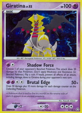 Giratina (4/146) - Legends Awakened Reverse Holofoil - Holo Rare